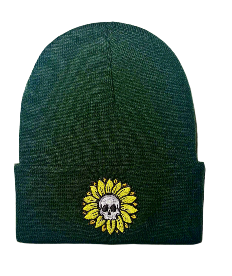 Skullflower Beanie