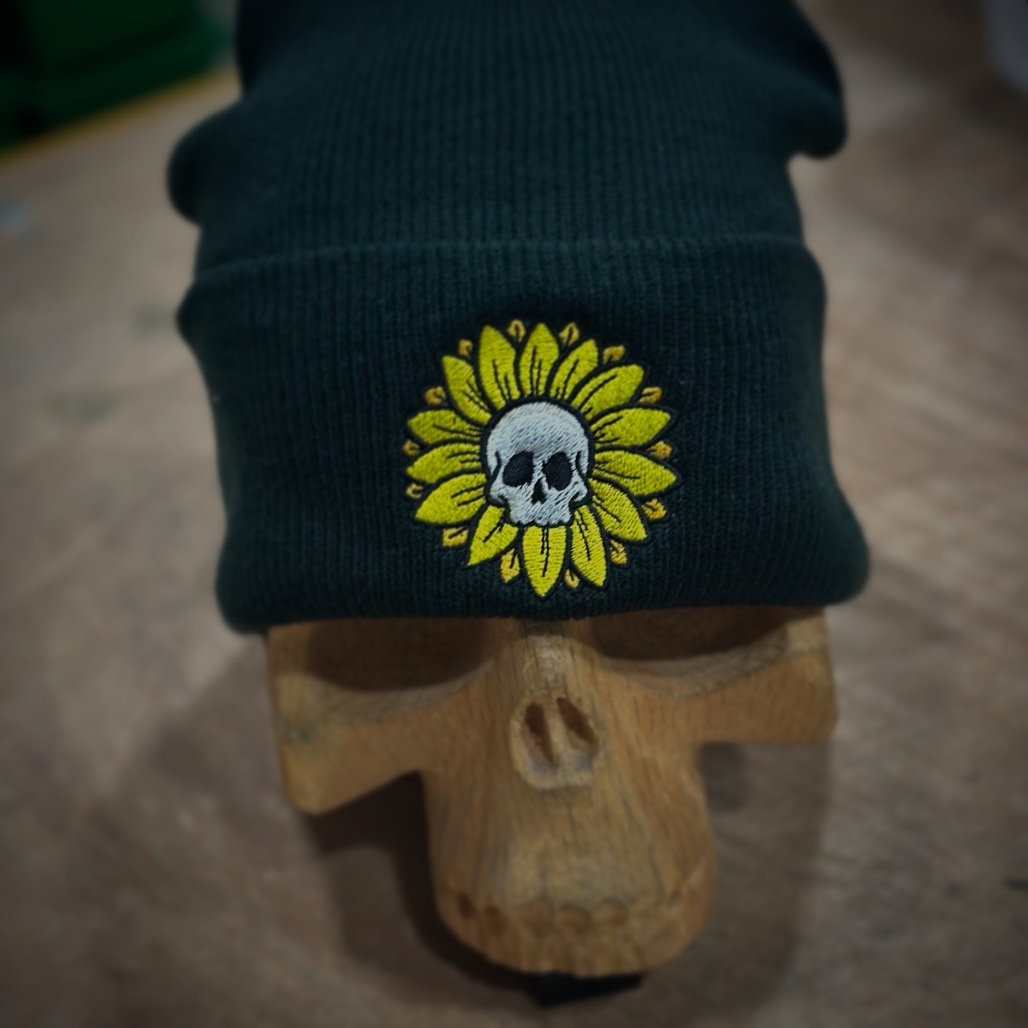 Skullflower Beanie
